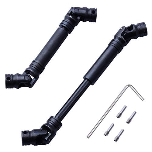 Hobbypark Steel Centre Drive Shaft CVD 90125mm for 110 RC Crawler Traxxas TRX4 Axial SCX10 Upgrade Parts HopUps Replacement 2pcs