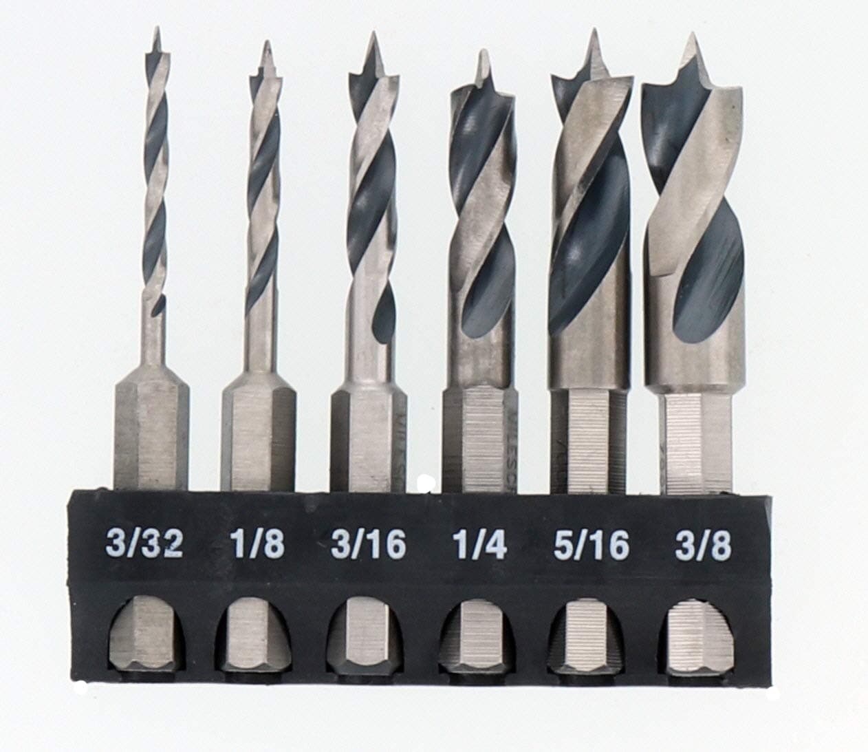 Milescraft 23006Pc Wood Stubby Bit Set