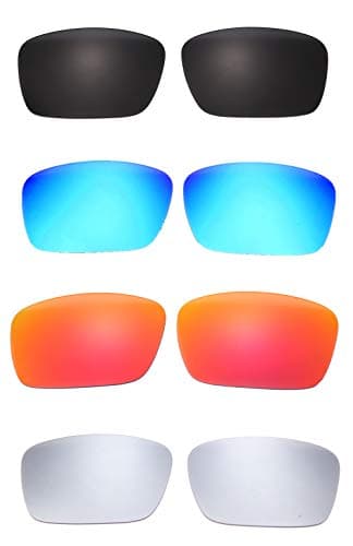 NicelyFit Set of 4 Polarized Replacement Lenses for Oakley Fuel Cell Sunglasses