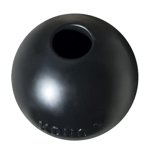 KONG Extreme Ball for Dogs, Ultra-Durable Fetch Toy for Aggressive Chewers, Tough Natural Rubber Ball with Extreme Bounce, for Fetch, Chase, Treat Dispensing, Stuff Dog Treats, Small