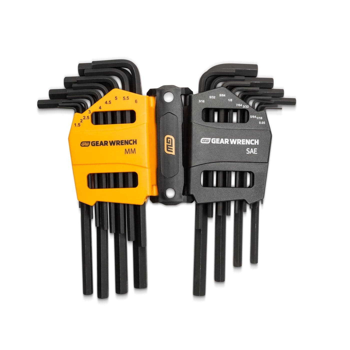 GEARWRENCH 26 Piece Long Arm SAEMetric Hex Key Set 83504