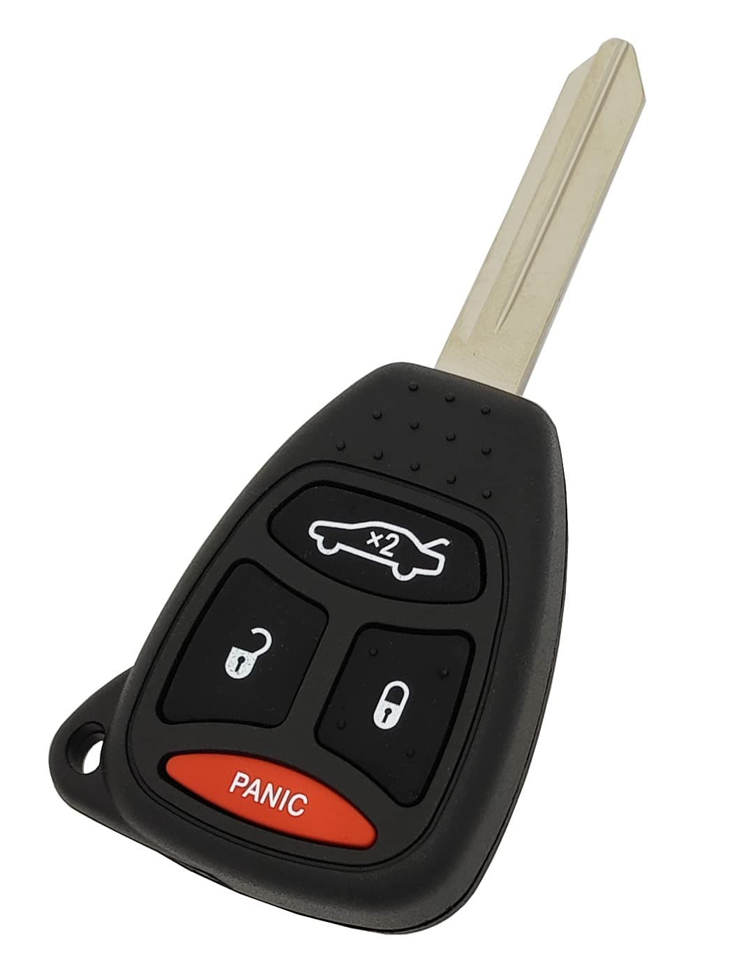 Horande Replacement Key Fob Cover Case fit for Dodge Charger Dakota Rma fot Chrysler 300 Jeep Grand Cherokee Keyless Entry Key Fob Shell KOBDT04A