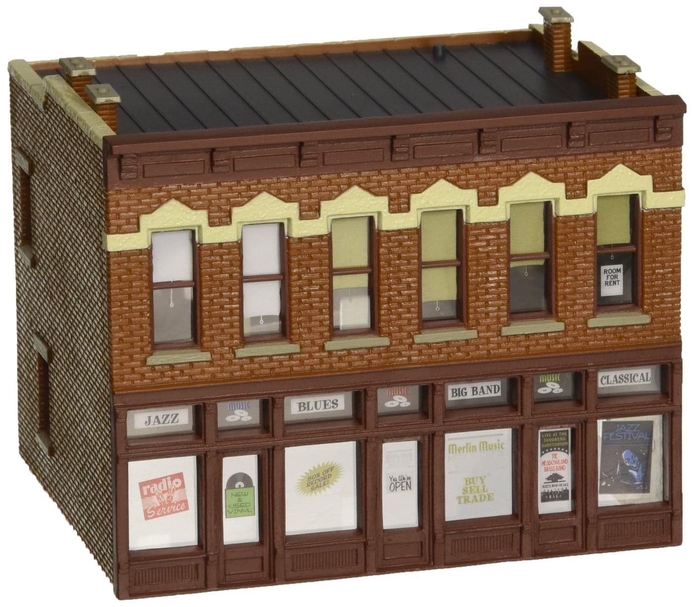 Walthers Trainline HO Scale Gemini Building Building, 8