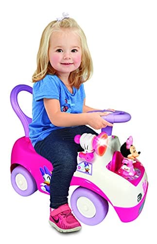 Kiddieland Toys Limited: Minnie Dancing Ride On, Interactive Electronic Activites to Play Rewarding Lights and Fun Sounds, Sturdy and Durable, For Ages 2 and up