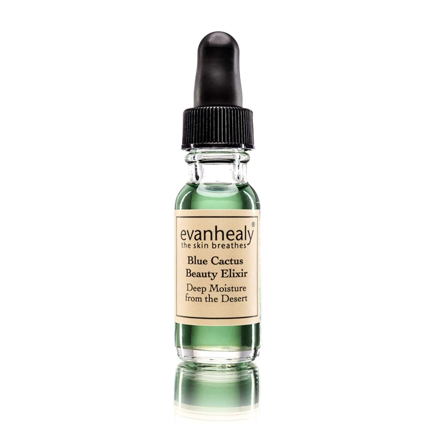 evanhealy Blue Cactus Beauty Elixir Organic Jojoba Prickly Pear Oils Soothing Illuminating Serum for All Skin Types