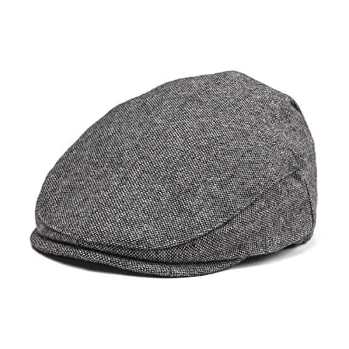 JANGOUL Kids Wool Tweed Newsboy Flat Cap Herringbone Boy Infant Toddler Child Youth Beret Hat (2-3T, Style4)