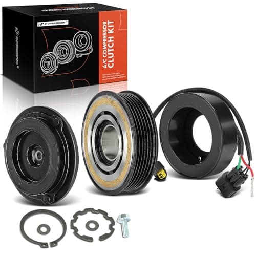 A-Premium Air Conditioner AC Compressor Clutch Kit Compatible with Hyundai Palisade 2020 2021 2022 3.8L