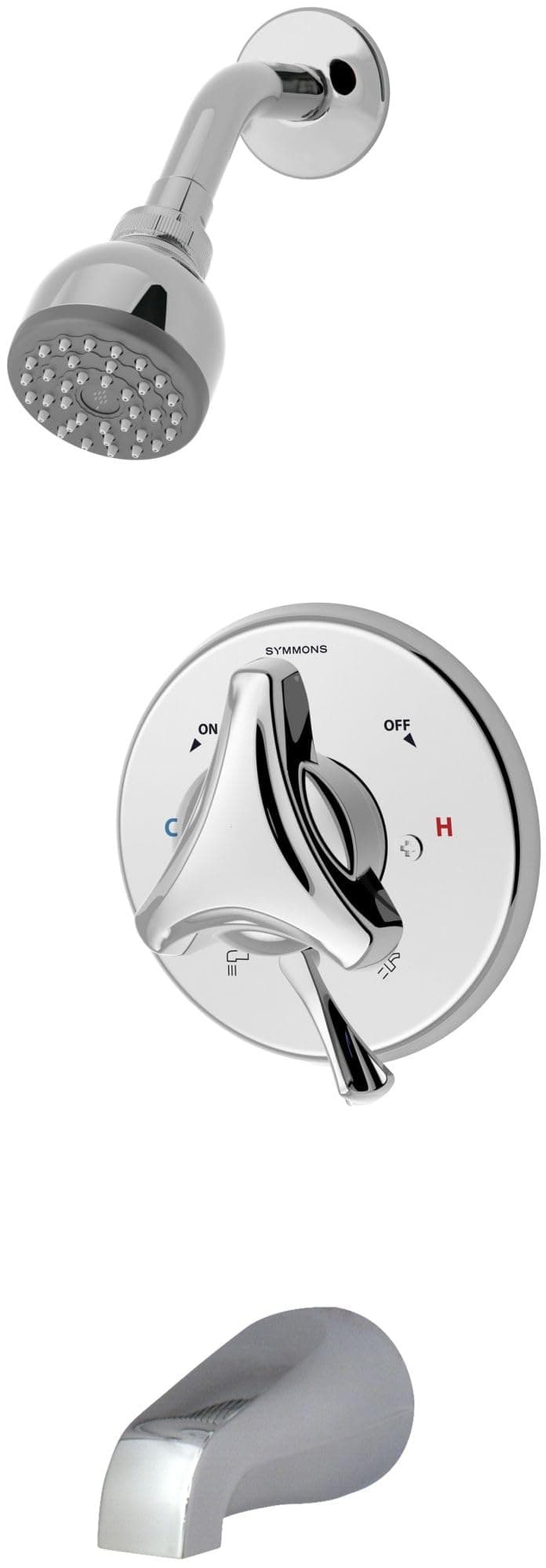 Symmons S9602PTRM Origins 1Handle Tub Shower Faucet Trim Chrome