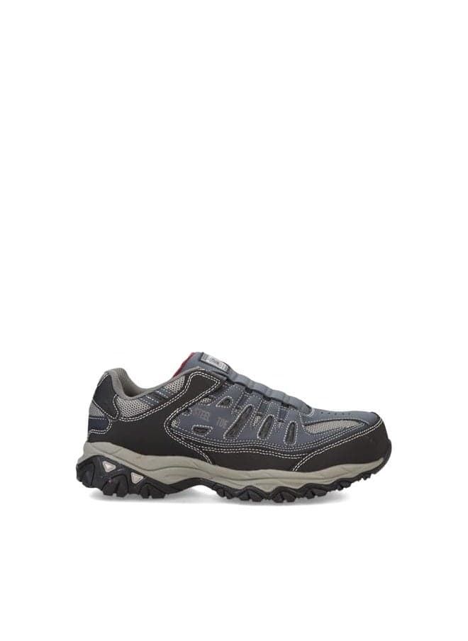 Skechers Men's Cankton Ebbitt Construction Shoe Navy/Grey