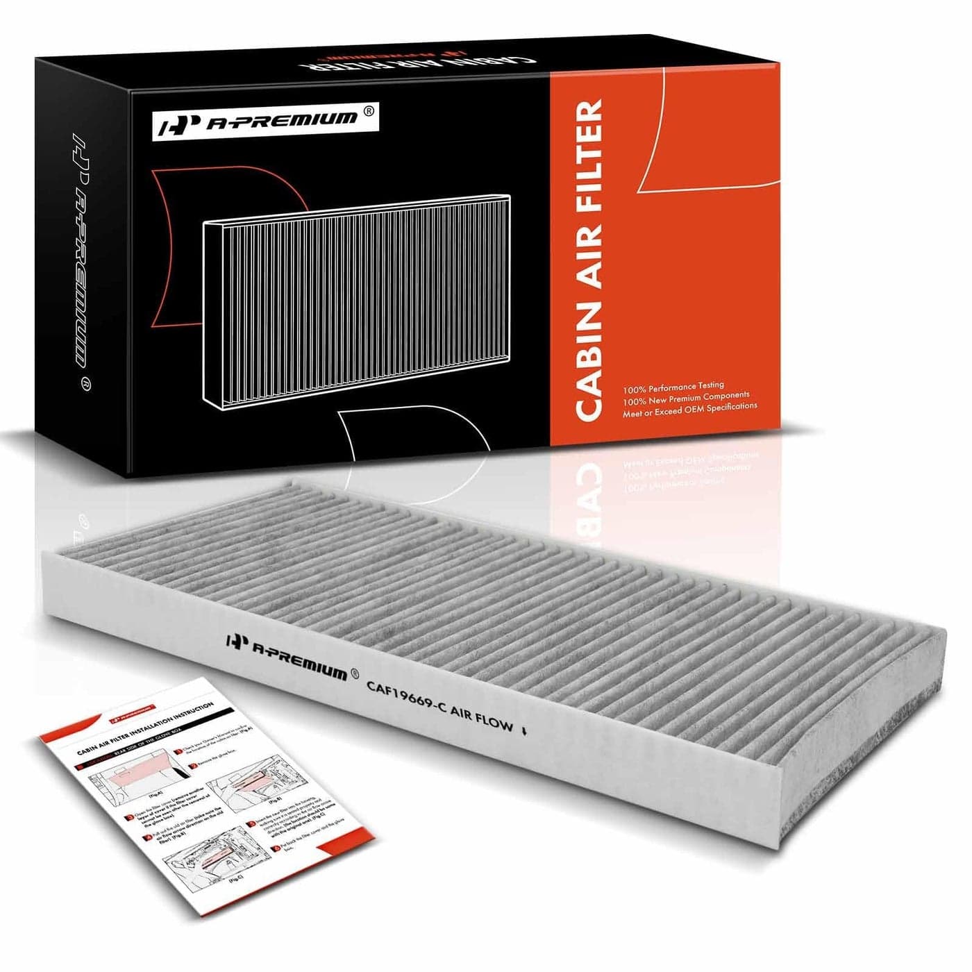APremium Cabin Air Filter Compatible with Volkswagen ID4 2021 2022 2023 BATTERY EV Replace 1EA819669