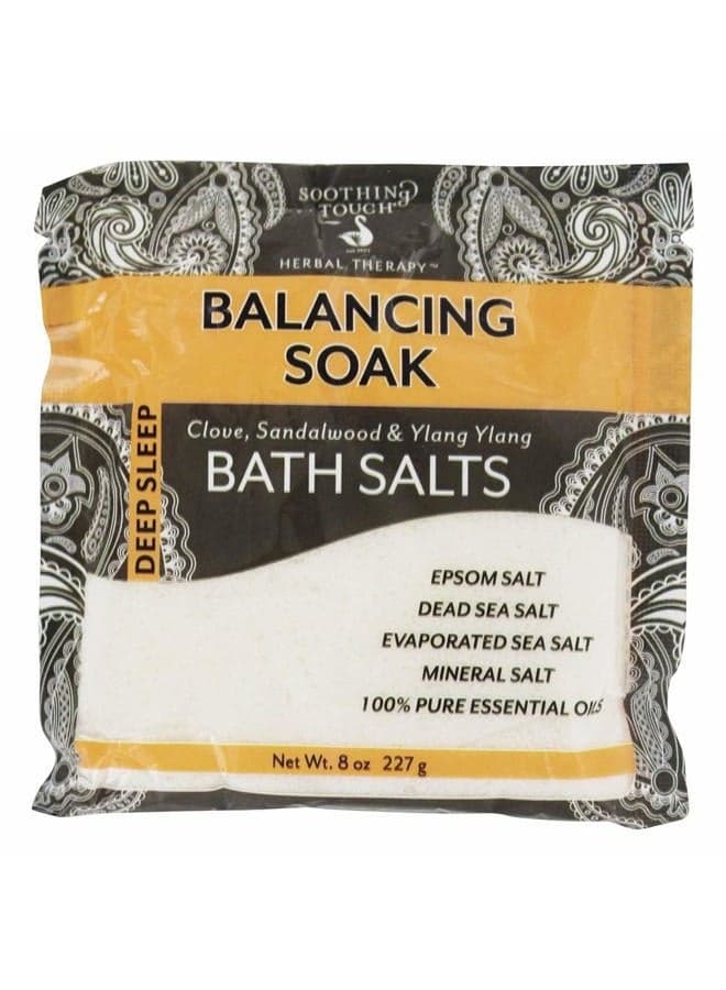 Balancing Soak Bath Salts Pouch, Clove, 8 Oz