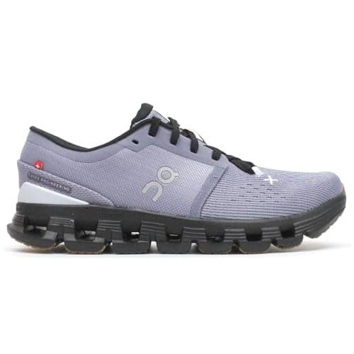 On Women's Cloud X 4 Sneaker, Feather/Black, 6