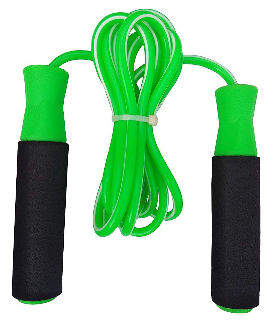 SIMRAN SPORTS Pvc Skipping Rope, Skipping Rope For Men, Skipping Rope For Women, Skipping Rope For Women Weight Loss, Skipping Rope For Girls For Exercise, Gym, Sports Fitness Adjustable (Green)