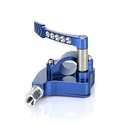 SFriding Universal 78 Handlebar Thumb Throttle for Yamaha Banshee 350 Raptor 350 660R 700 YFZ450 Warrior 350 Bear Tracker 250 for Honda for Suzuki for Kawasaki for Arctic Cat Blue
