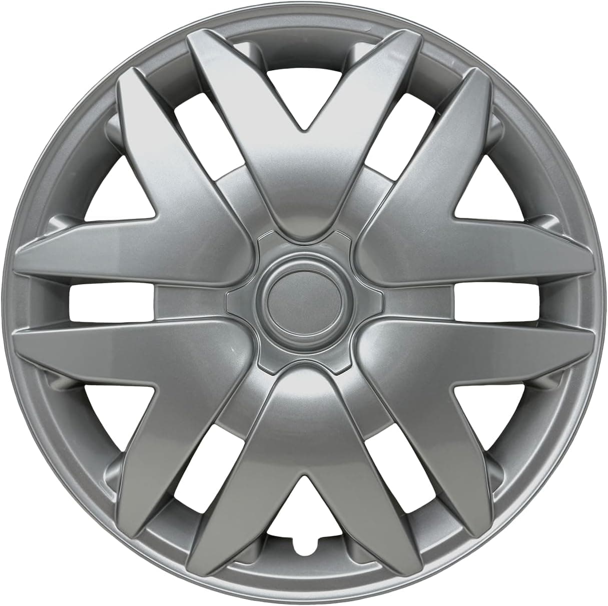Premium Replica Hubcap for Toyota Sienna 2004-2010, 16-inch Silver Wheel Cover