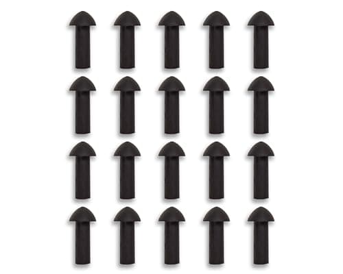 Stop Go 6075 Mushroom Plugs Tire Repair for Punctures and Flats 1 Length x 716 Shaft Diameter 20 Pack Plugs Only