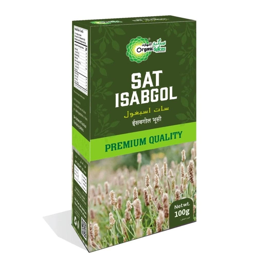 Organic Spices Sat Isabgol Psyllium Husk 100 gms