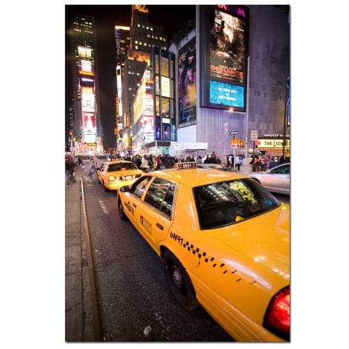 Trademark Fine Art Big Lights by Yale Gurney Canvas Wall Art, 18 by 24-Inch