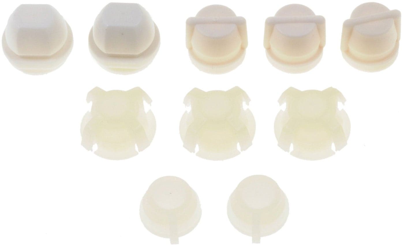Dorman 49447 Windshield Wiper Linkage Bushing Assortment Compatible with Select Models 10 Piece