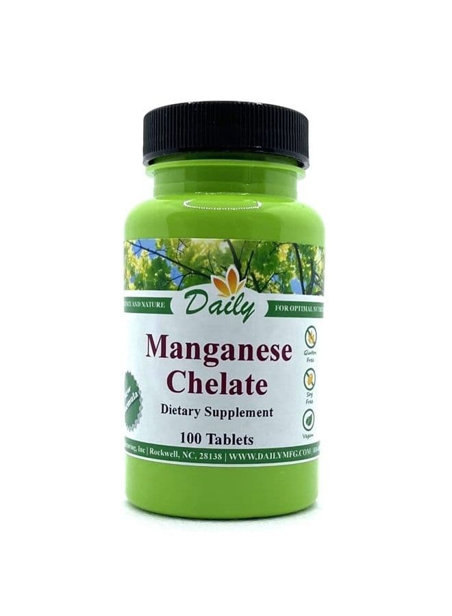 Daily's Manganese Chelate 5mg (100 Tablets) *New Formula
