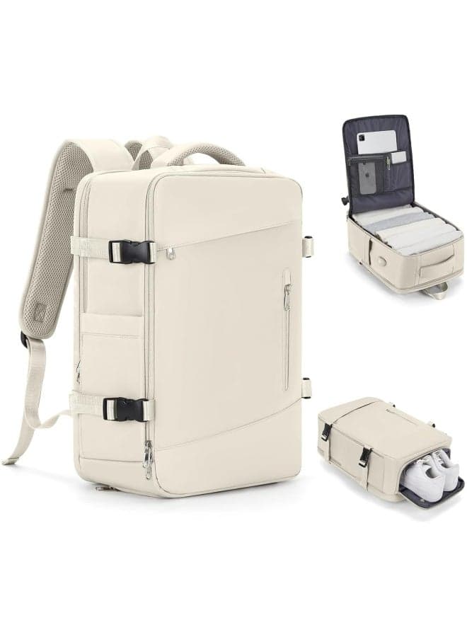 Independent Shoe Compartment Backpack for Men and Women, Dry and Wet Separate Storage Gym Bag Trolley Bag Tourist Bag, School Business Work Fitness Daily School Bag Airliner Bag for Girls and Boys