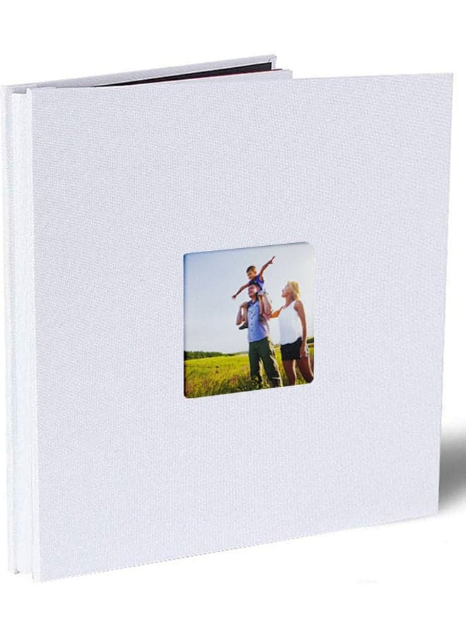 40- Self Adhesive Photo Album White