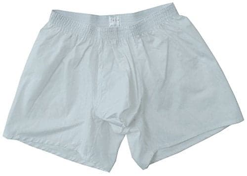 MSPEC Men's Boxers 3D-Crotch Breathable/Comfortable MS-03 White XXL