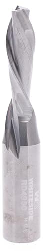 Whiteside Router Bits RD4900 Standard Spiral Bit with Down Cut Solid Carbide 3/8-Inch Cutting Diameter and 1-1/4-Inch Cutting Length