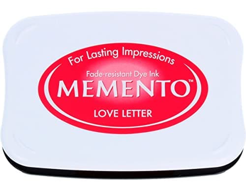 Tsukineko Memento Fade Resistant Dye Inkpad, Full, Love Letter