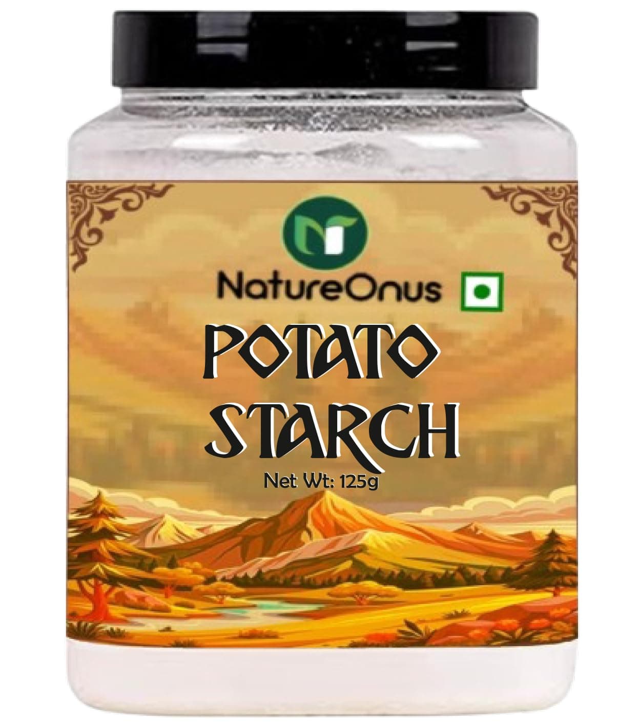 NatureOnus Potato Starch Powder 125gms | Perfect for Baking & Cooking