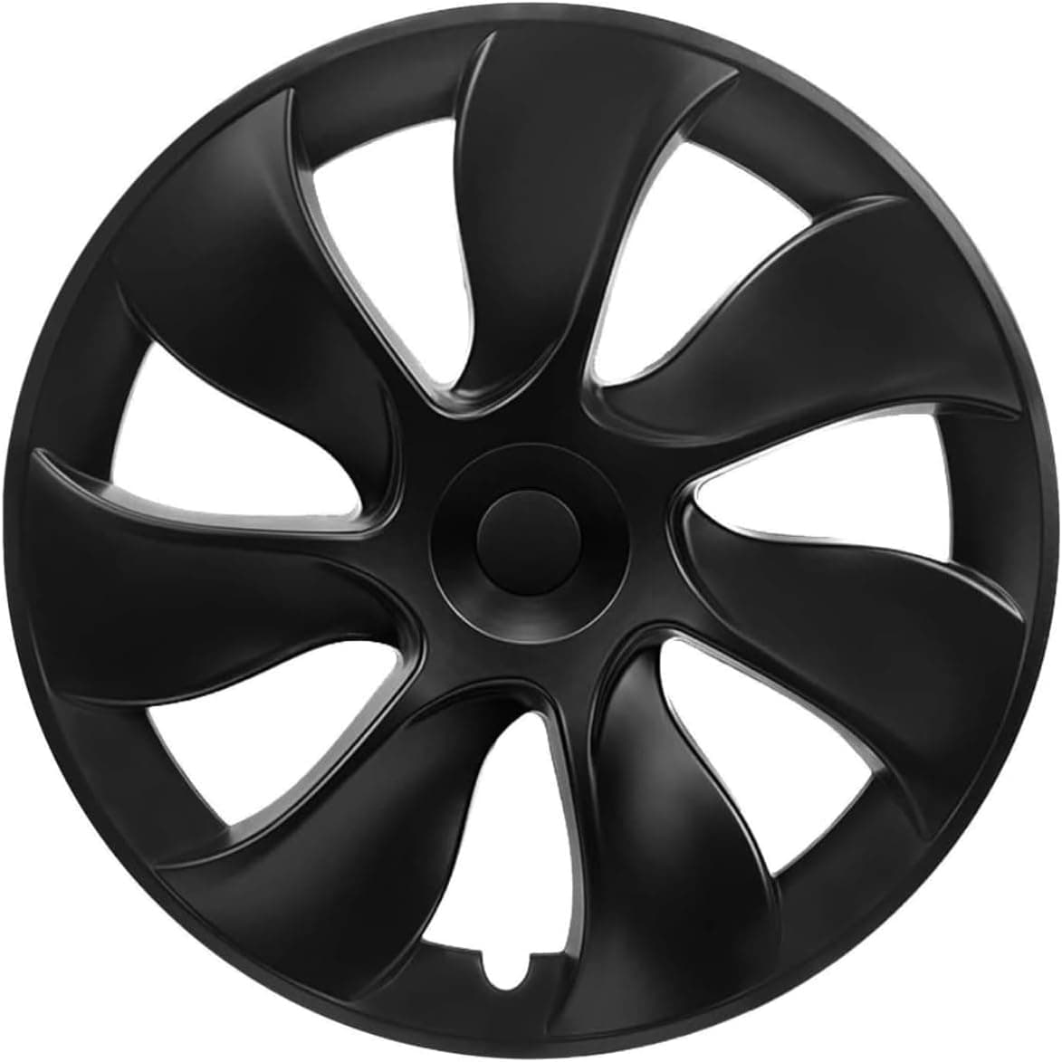 KAVANIC 19 Inch Matte Black Wheel Cover Hubcap for Tesla Model Y (2020-2024)