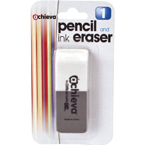 Officemate Achieva PencilInk Erasers 12 per Box 30242