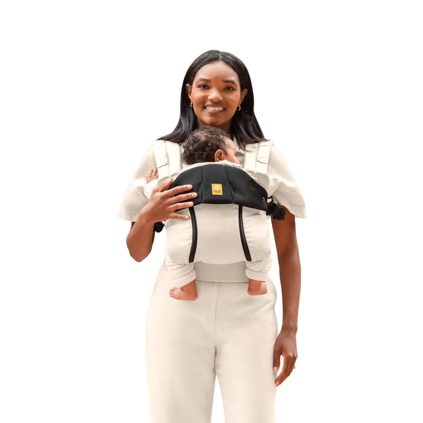 LLLbaby Complete All Seasons Ergonomic 6in1 Baby Carrier Infant to Toddler with Lumbar Support 745 Pounds 360 Degree Baby Wearing MultiPosition Inward Outward Facing Moonbeam