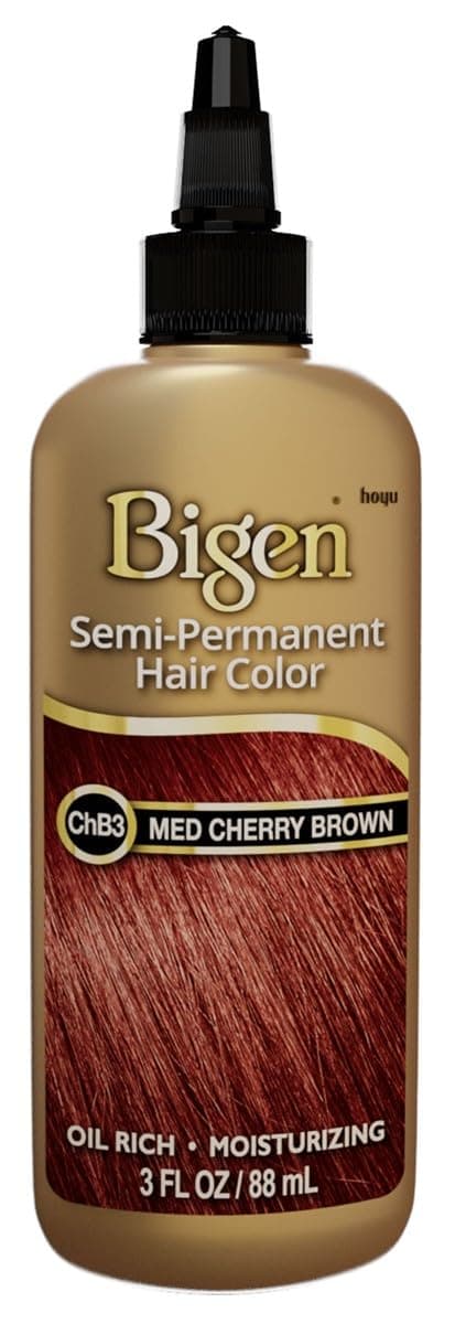 Bigen SemiPermanent Haircolor Chb3 Medium Cherry Brown 3 Ounce 88ml 2 Pack