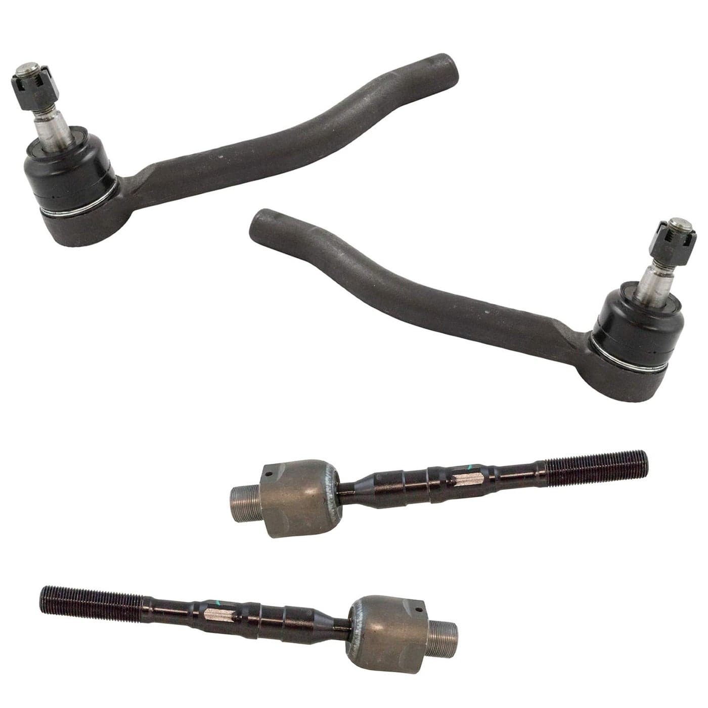 TRQ Front Inner and Outer Tie Rod Set Compatible with 2013 INFINITI JX35 20142019 QX60 20132020 Nissan Pathfinder