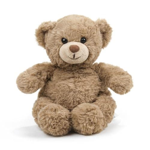 Plushland Classic Teddy Bear Stuffed Animal Plush Toys Small Brown Plush Bear Home Party Plushies Decoration for Kids and Adults 10 Inches Chocolate