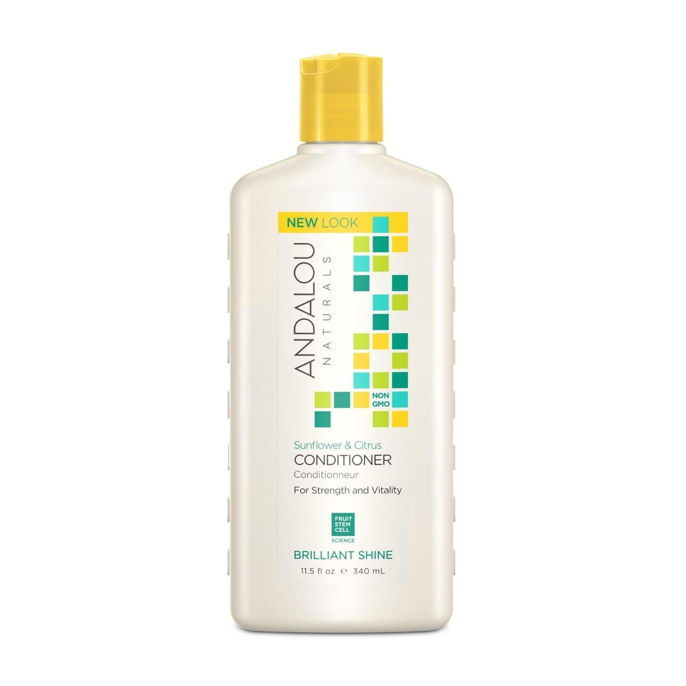 Andalou Naturals Sunflower and Citrus Brilliant Shine Conditioner 115 Ounce