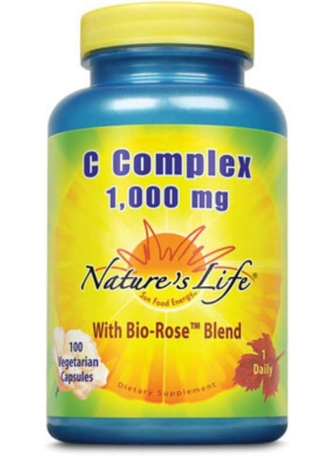Nature's Life VIT C 1,000 mg Caps | 100 ct