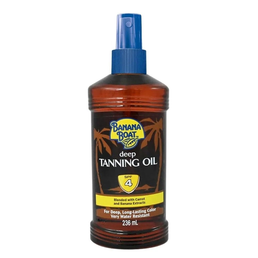 Banana Boat SPF 4 Deep Tanning Oil Blended With Carrot And Banana Extract- 236ml