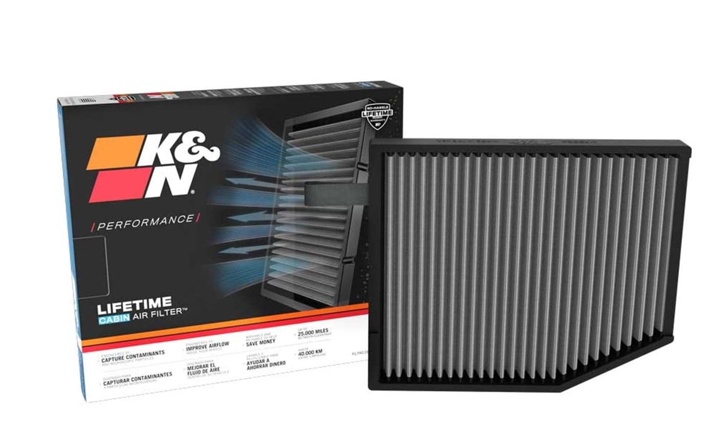 KN LIFETIME Cabin Air Filter Premium Washable Clean Air for your Cabin Compatible with 20152024 FORD Transit VF3024