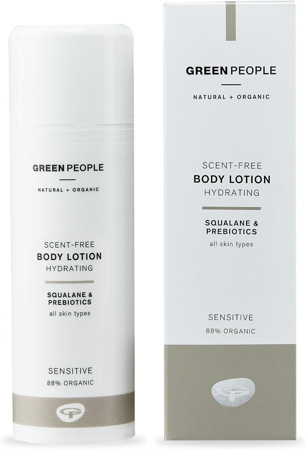 Green People Scent Free Body Lotion 150ml Natural Organic Sensitive Body Moisturiser Soothing Lotion for Sensitive Hands Legs Paraben Free Ethanol Free Cruelty Free Vegan