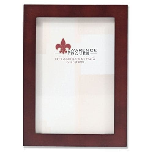 Lawrence Frames Standard Wood Luxury Frame, 3.5 by 5-Inch, Espresso