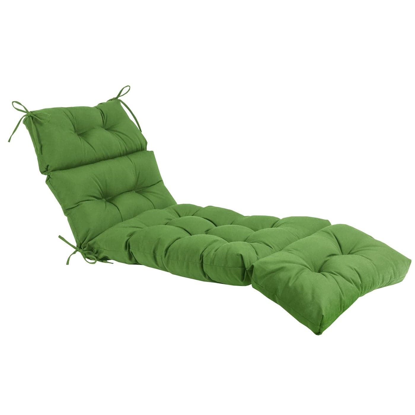 QILLOWAY IndoorOutdoor Chaise Lounge CushionSpringSummer Seasonal Replacement Cushions Green