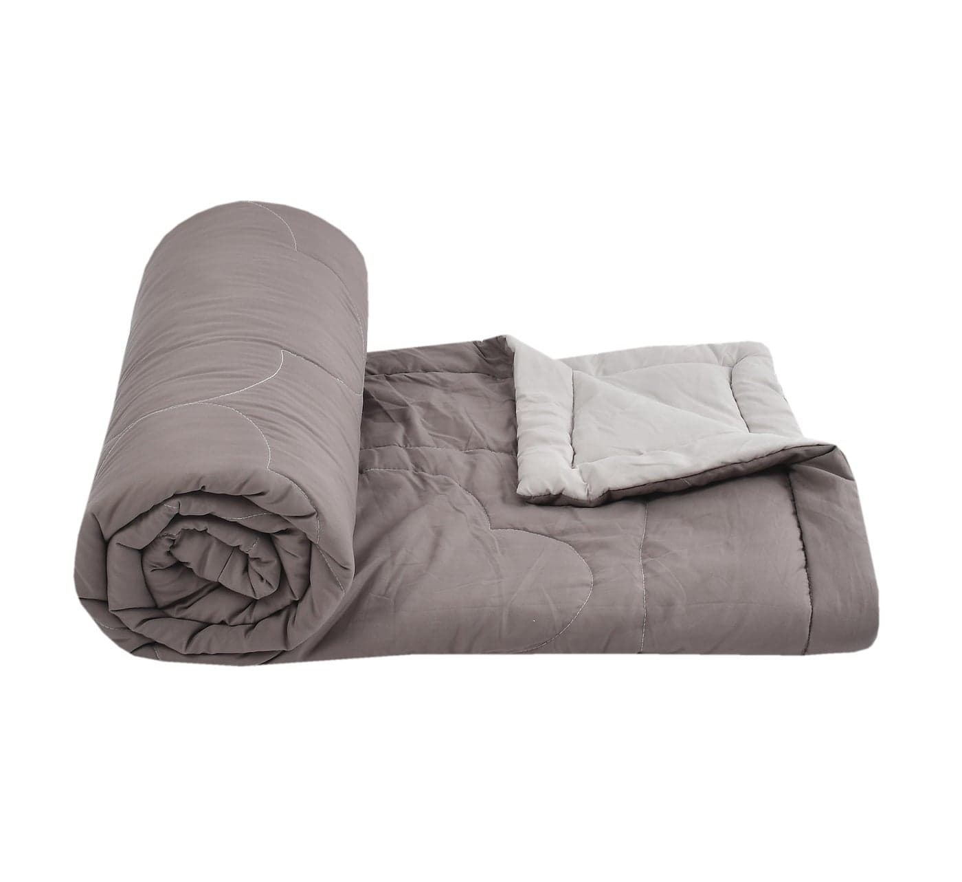 FRESH FROM LOOM All Seasons Collection Single Bed Light Dohar | Premium Reversible Comforter | Solid Plain Micro Fibre Duvet | Single Bed Light Comforter | Skin Friendly (60x90 in) | TC - 200