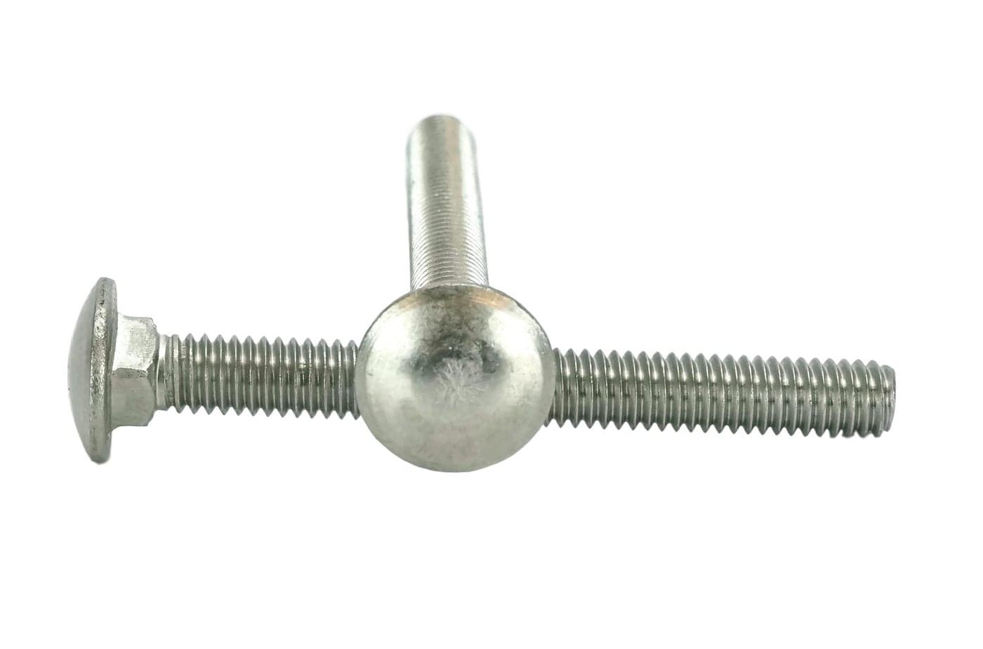 Chenango Supply Stainless 5/16-18 x 3inches Carriage Bolt (1inches to 5inches Lengths Available in Listing), 18-8 Stainless Steel,25 Pieces (5/16-18x3)