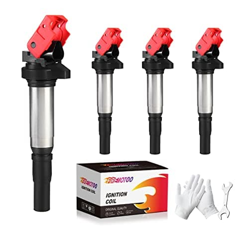 FIREMOTOO Pack of 4 Ignition Coil Pack Compatible with 20072015 Mini Cooper 20112016 Cooper Countryman L4 16L Replacement for 12137575010 UF598UF598C1692