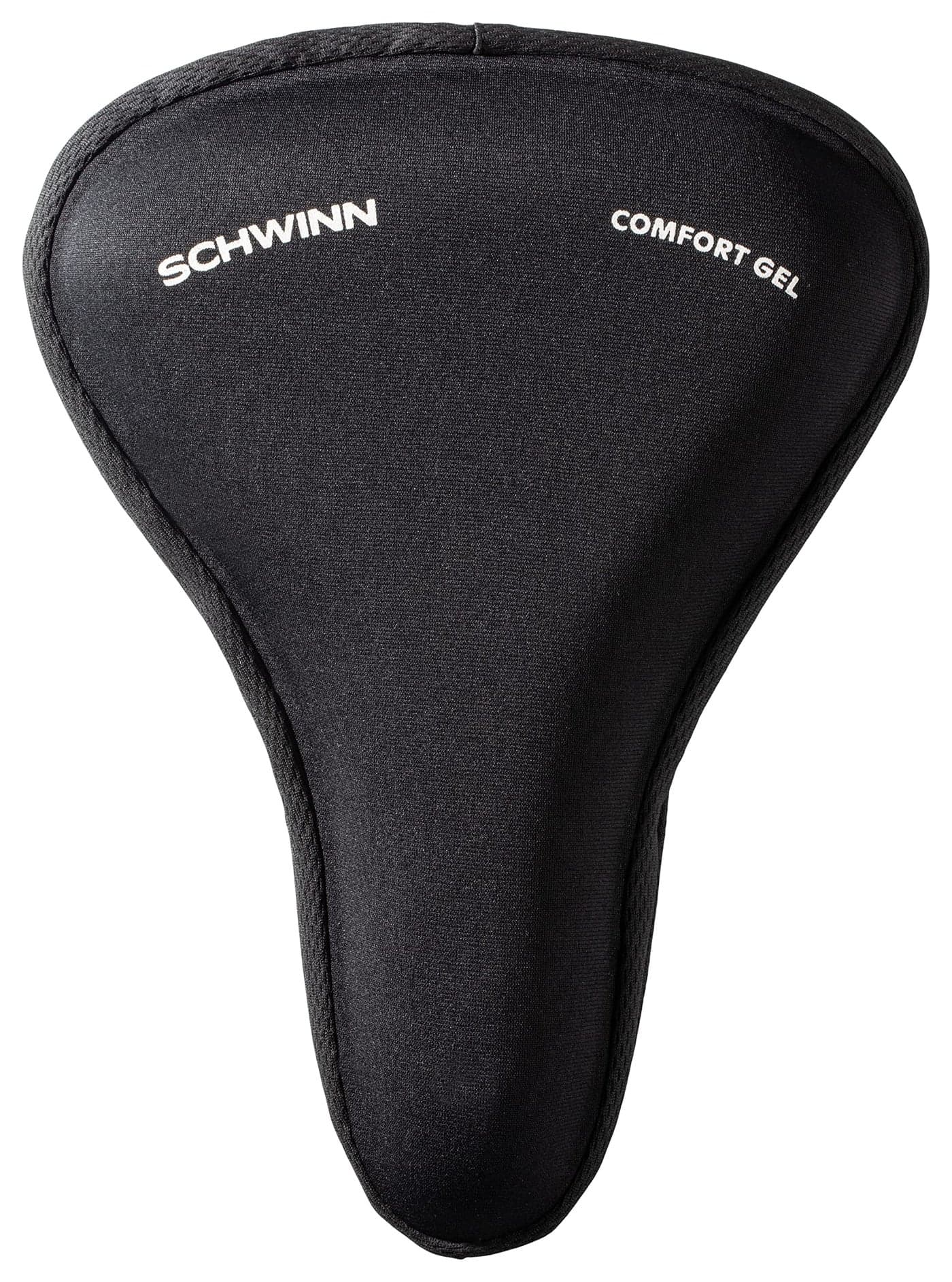 Schwinn Sport Gel Bike Seat Cover Saddle Cover for Extra Comfort Soft WeatherResistant Gel Skirt and Drawstring Attaches Quickly to Most Standard Size Adult Bike Seats