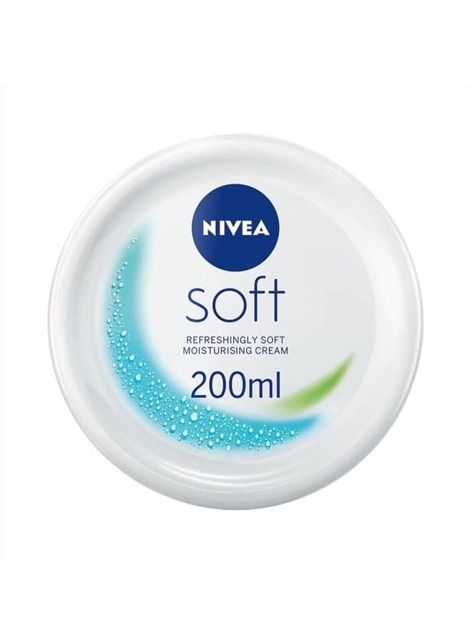 Soft Refreshingly Soft Moisturizing Cream,, 6 Fl Ounce ()