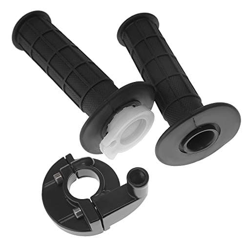 Zreneyfex Throttle Tube Handle Bar Grip Casing Set Replacement for Yamaha YZ80 YZ85 YZ100 YZ125 YZ250