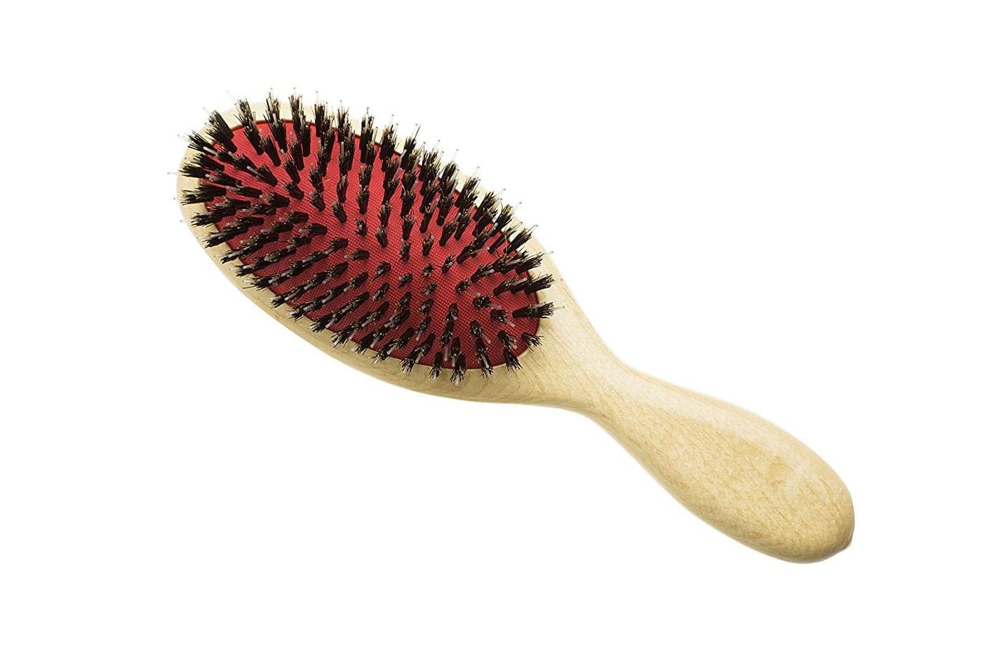 Luxury Boar Bristle Hair Styling Brush Detangle Smooth Shine for Healthy Hair Perfect for Extensions Updos Blowdrying FrizzFree Styling Real Wood Boar Bristles for Glossy Results